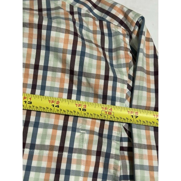 Duluth Trading Co Wrinkle Fighter Long Sleeve Button Down Men’s Large L  Plaid - Picture 6 of 10